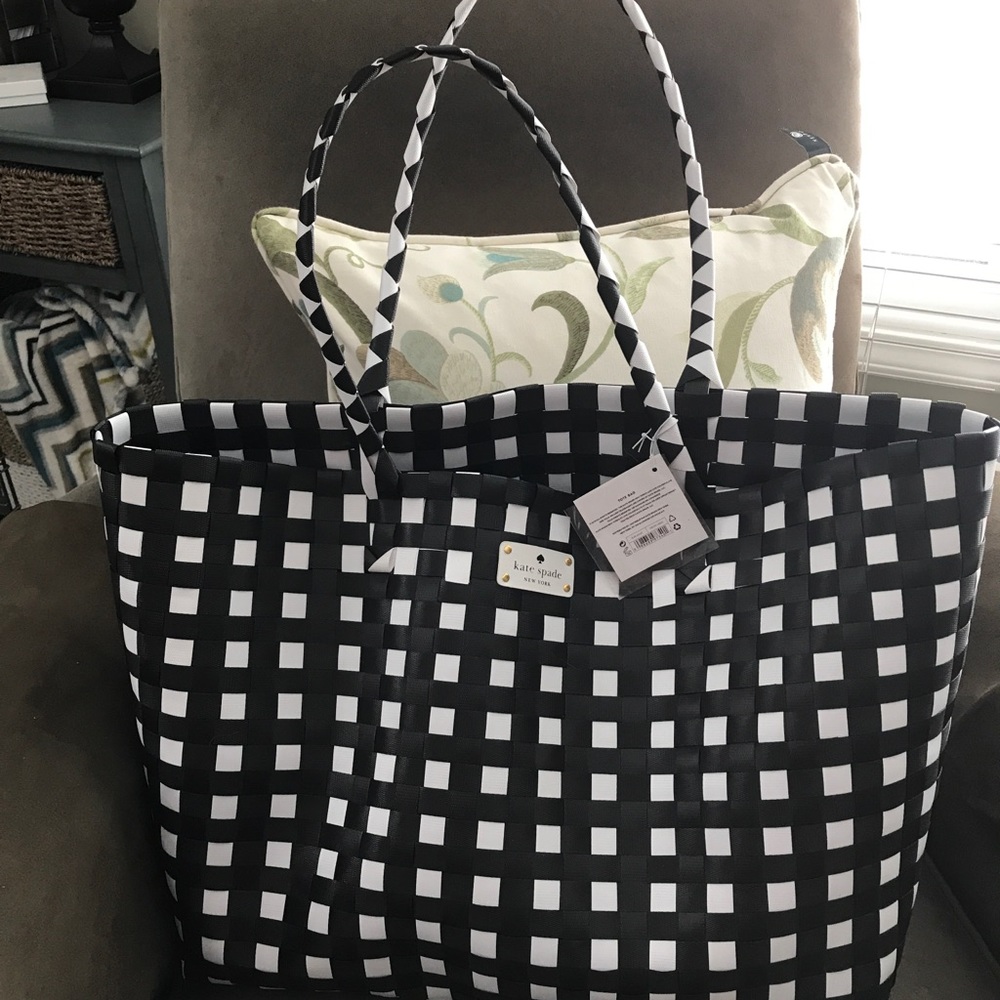 NEW!  Kate Spade Woven Tote
